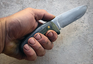JN handmade bushcraft knife B1d